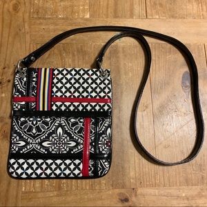Vera Bradley / Flipster Barcelona Black Crossbody